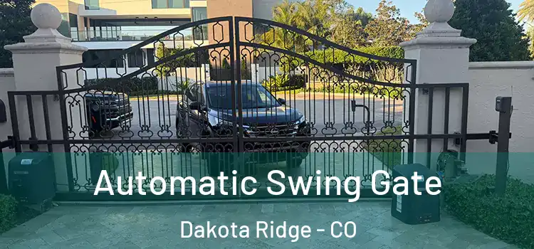 Automatic Swing Gate Dakota Ridge - CO