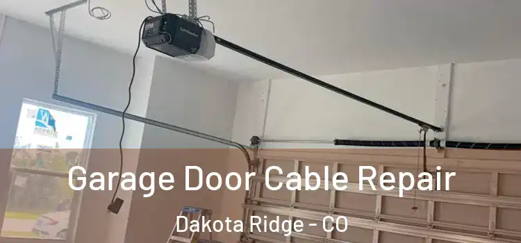  Garage Door Cable Repair Dakota Ridge - CO