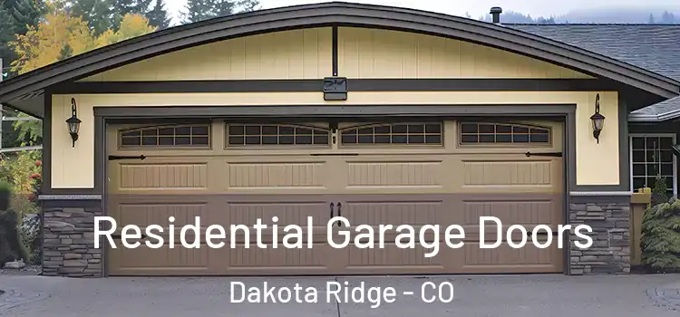  Residential Garage Doors Dakota Ridge - CO